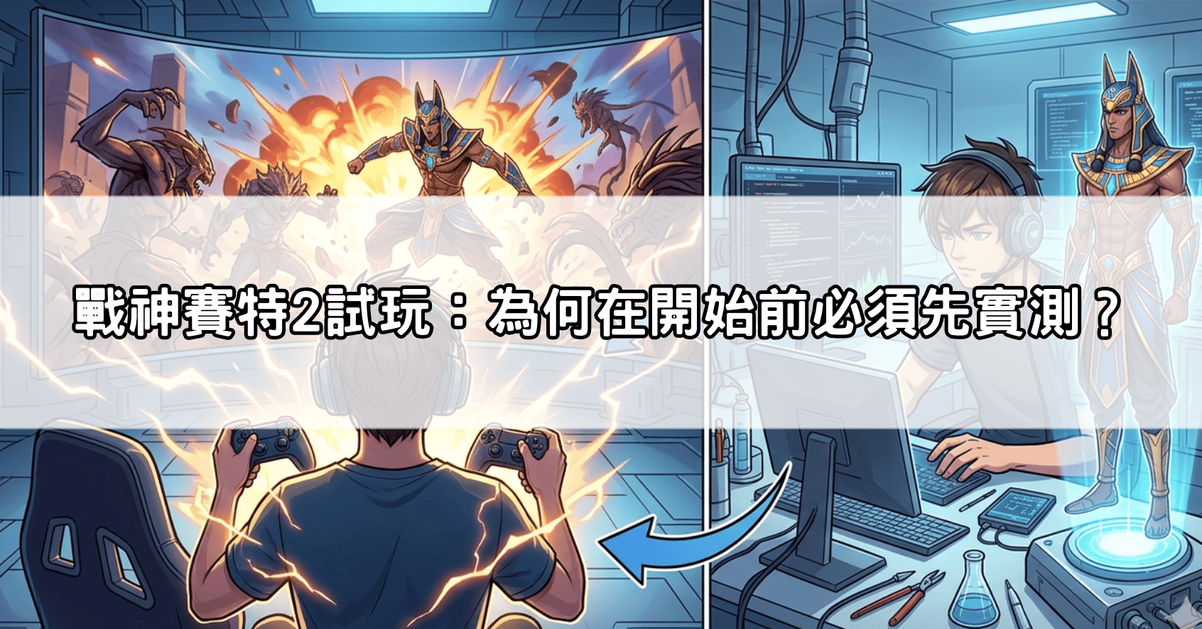 戰神賽特2試玩：為何在開始前必須先實測？